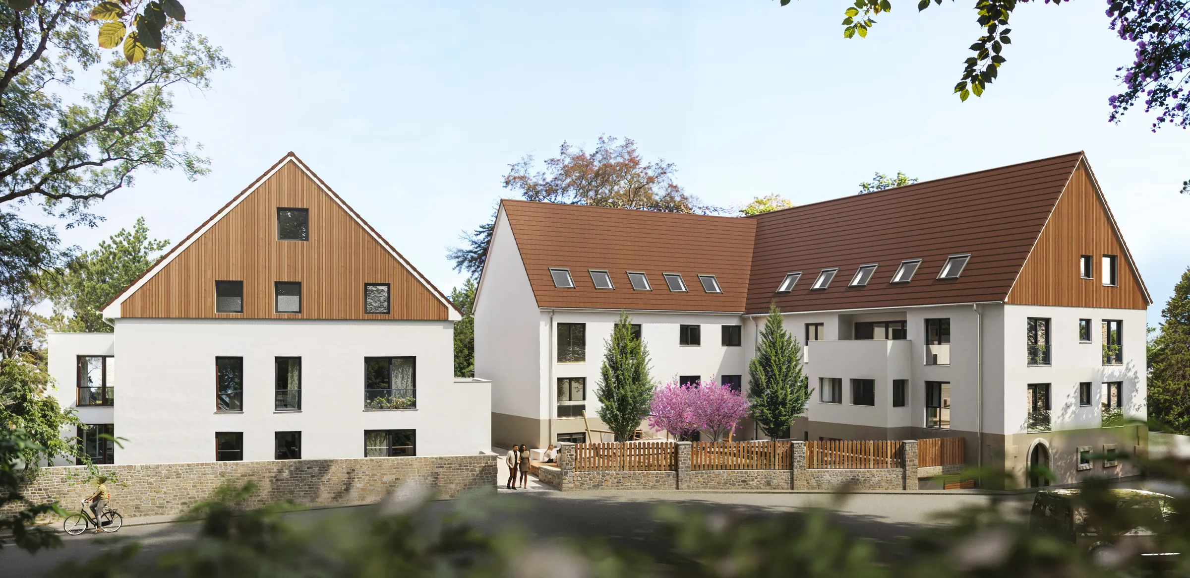 Visualisierung: Außenansicht Zum Schlosshof, Schlossgasse 3 in Korntal-Münchingen